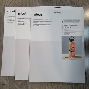 Cricut Printable Waterproof Sticker Set